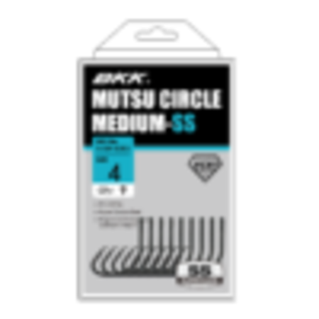 BKK Mutsu Circle Medium SS Hooks