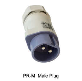 Kristal Male Plug 4422, 12V 16A