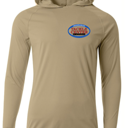 Tackle Center UPF Hoodie Sand