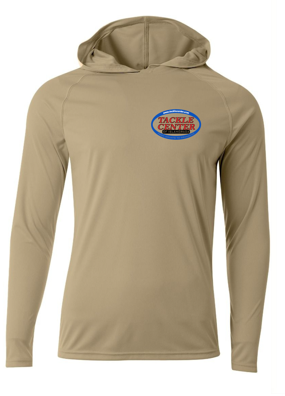 Tackle Center UPF Hoodie Sand