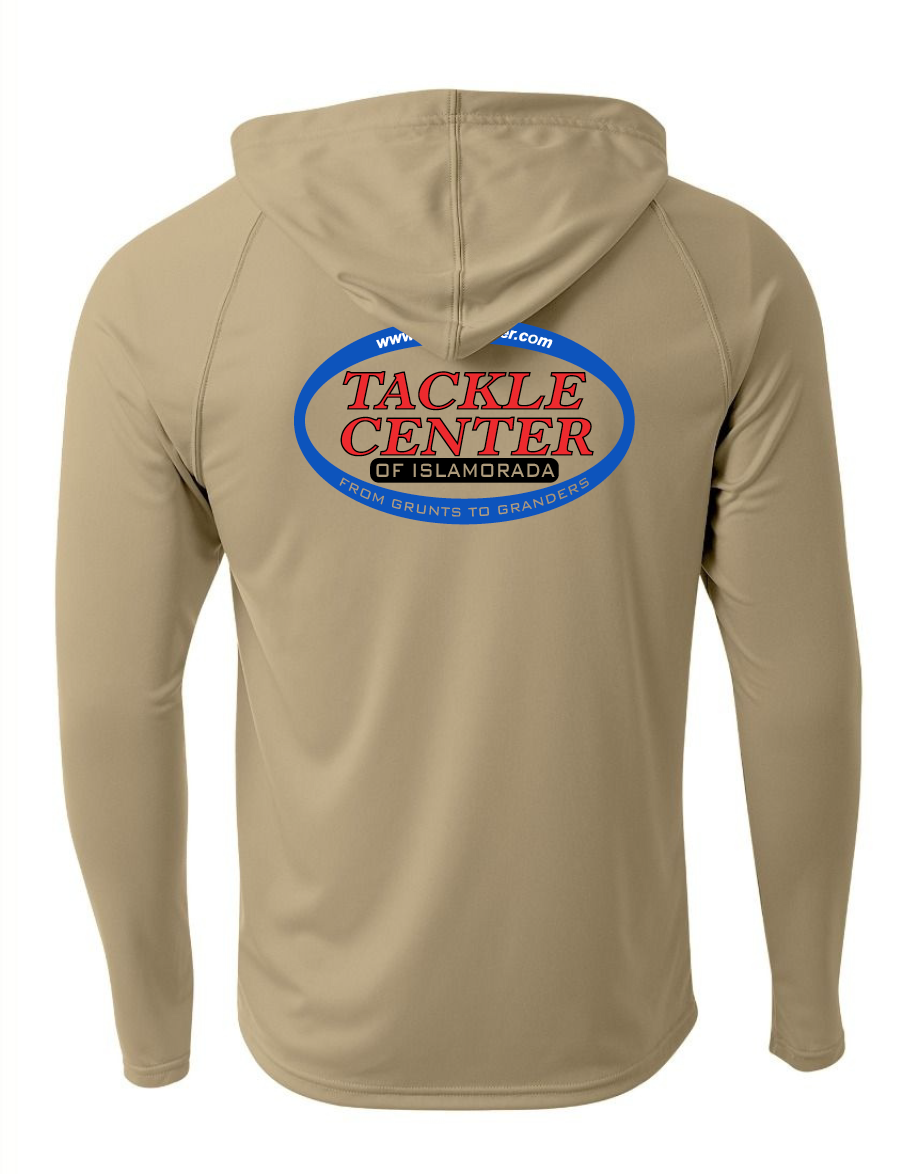 Tackle Center UPF Hoodie Sand