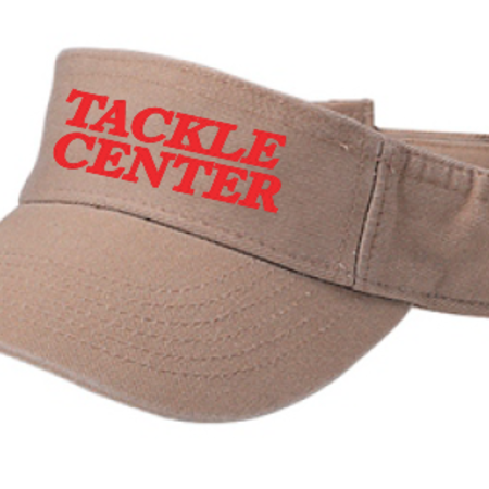 Tackle Center Visor Tan