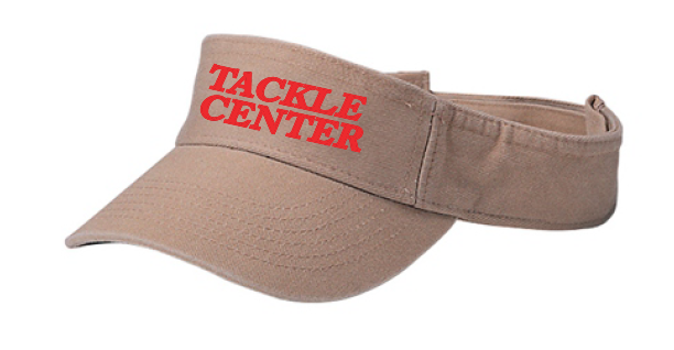 Tackle Center Visor Tan