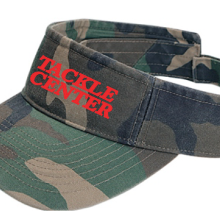 Tackle Center Visor Camo