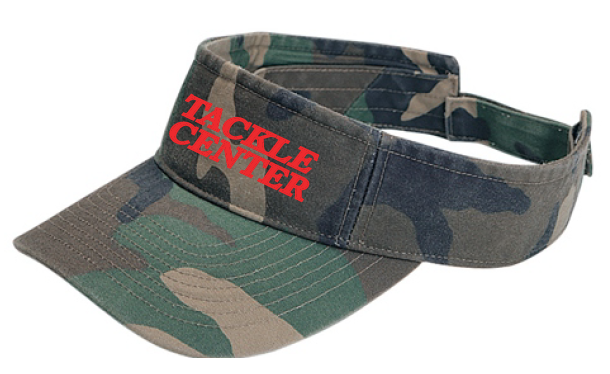 Tackle Center Visor Camo