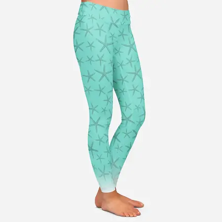 Jessie Jessup Water Leggings Starfish Mint