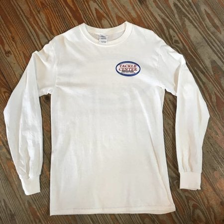 Tackle Center Long Sleeve T-Shirt White