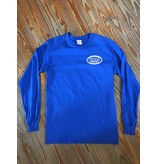 Tackle Center Long Sleeve T-Shirt - Royal Blue
