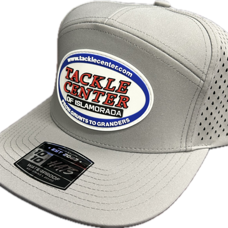 Tackle Center Dry Fit Hat Light Gray 7P