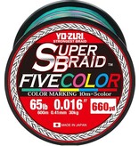 Yo-Zuri Super Braid 660yd Five Color