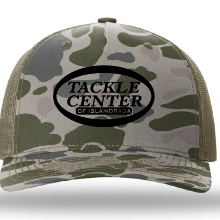 Tackle Center Hat Green Duck Camo