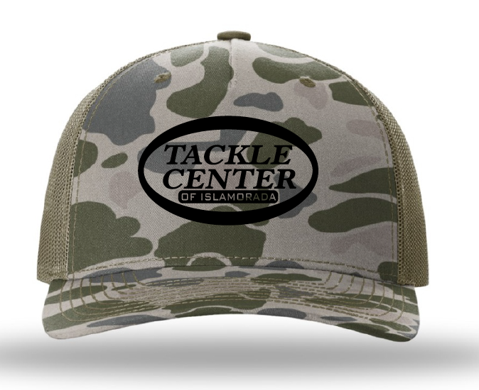 Tackle Center Hat Green Duck Camo