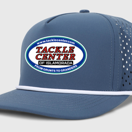Tackle Center Dry Fit Hat Deep Blue w/Rope 5P