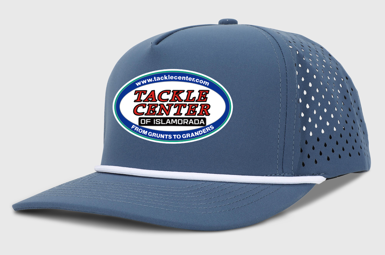 Tackle Center Dry Fit Hat Deep Blue w/Rope 5P