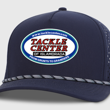 Tackle Center Dry Fit Hat True Navy w/Rope 5P