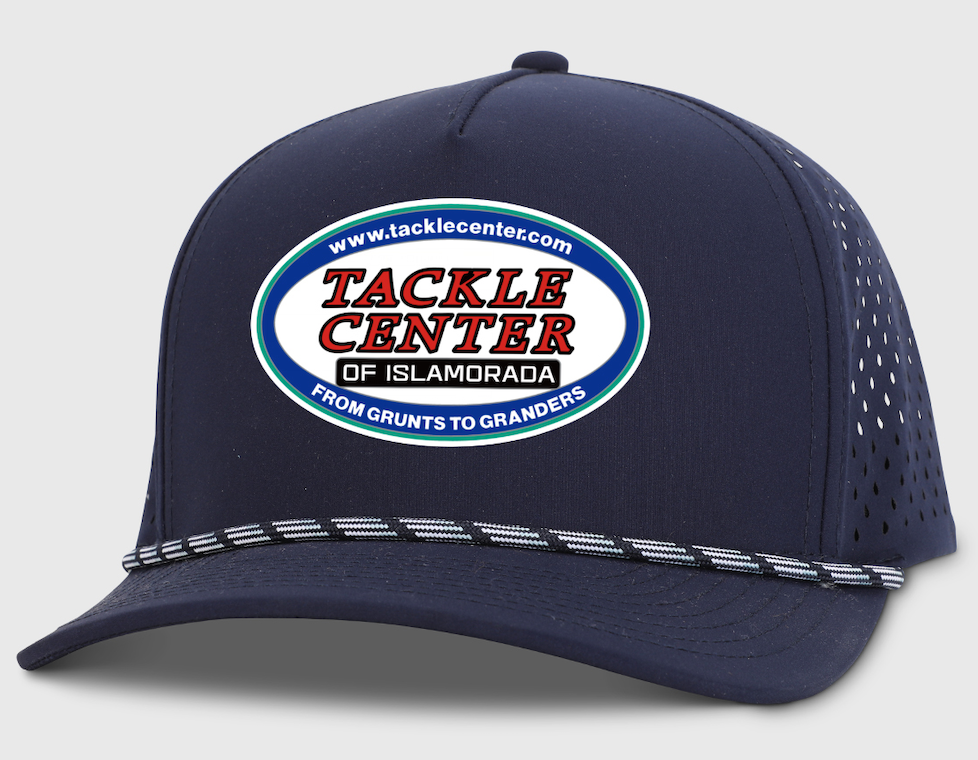 Tackle Center Dry Fit Hat True Navy w/Rope 5P