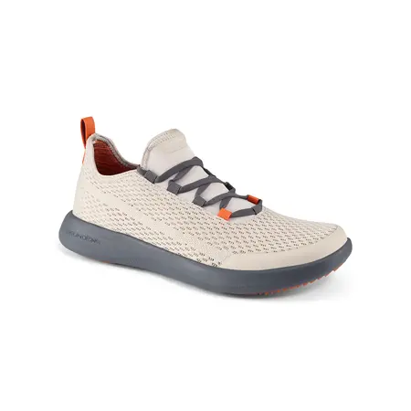 Grundens Crosscurrent Boat Shoes Bone