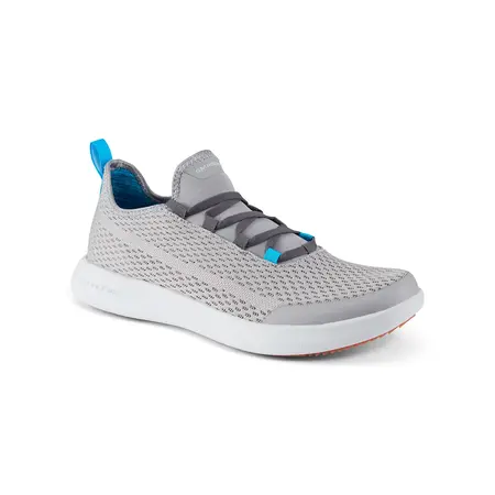 Grundens Crosscurrent Boat Shoes Steel Gray