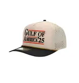Tackle Center GOA Dry Fit Hat Tan/Black w/Rope 5P