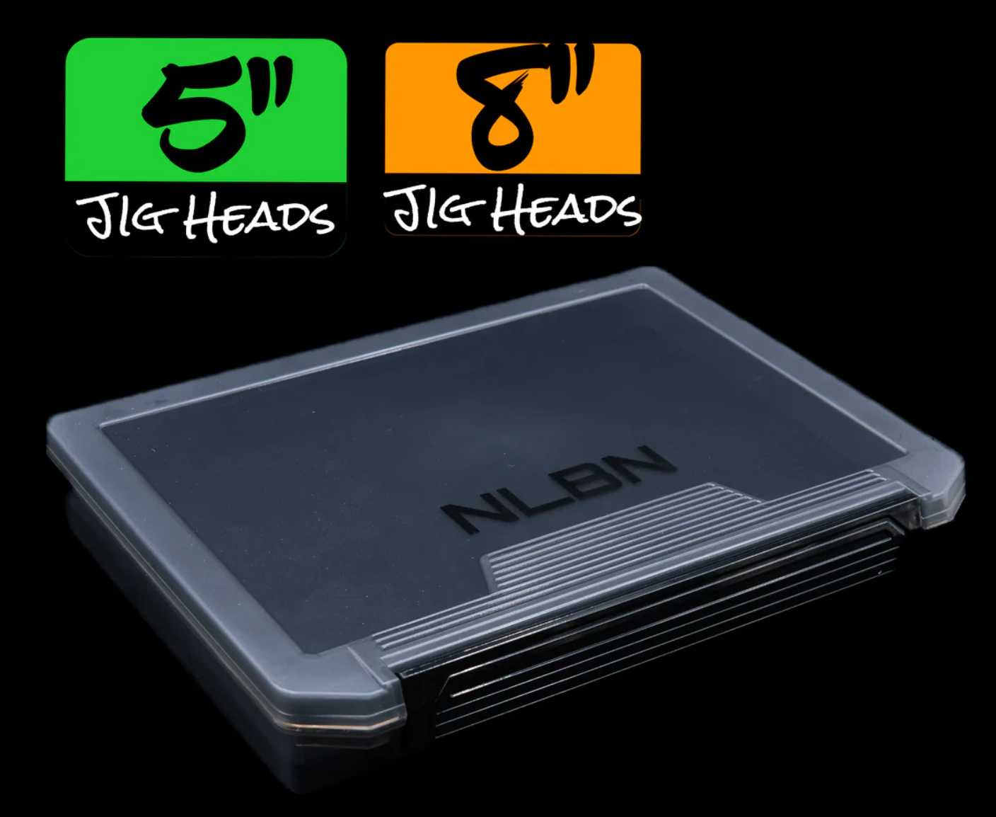 NLBN Jig Head Box 5-8" Olive