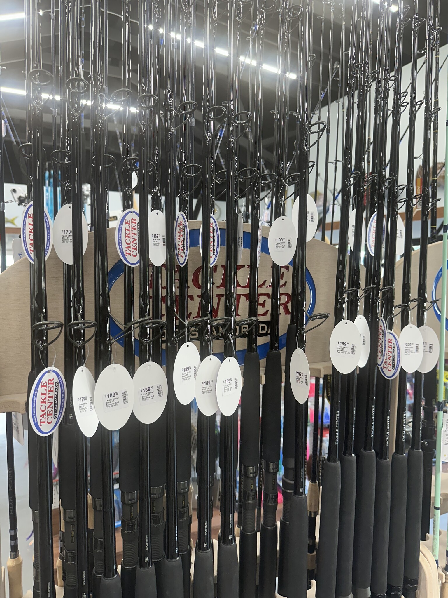 Tackle Center Black SP Spinning Rod
