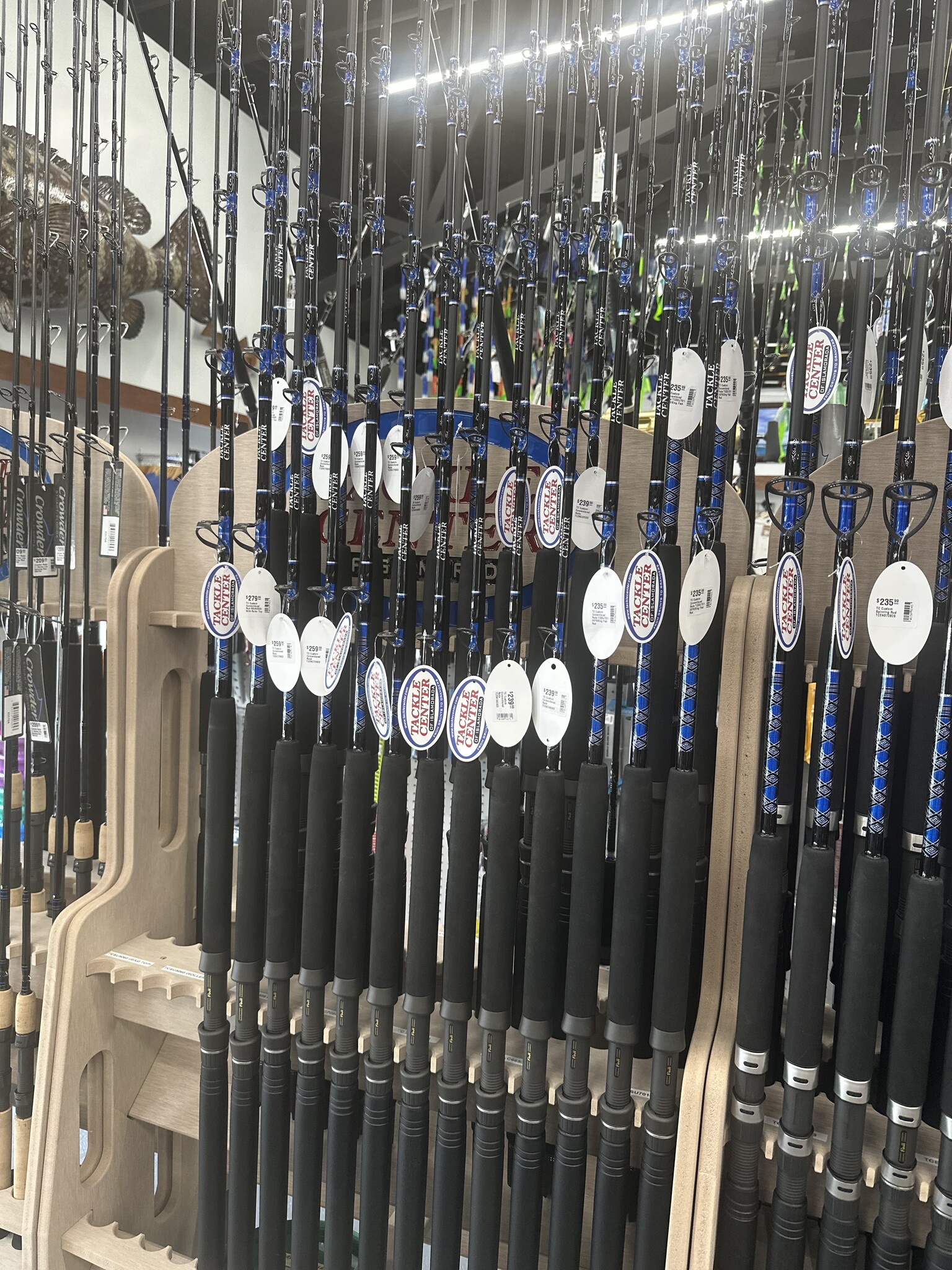 Tackle Center Custom Conventional Fishing Rods