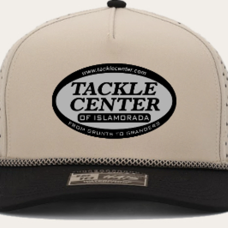 Tackle Center Dry Fit Hat Khaki/Black 5P Rope Blk/Gry Patch