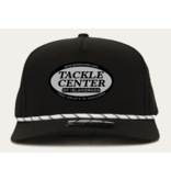 Tackle Center Dry Fit Hat Black 5P Rope Black/Gray Patch