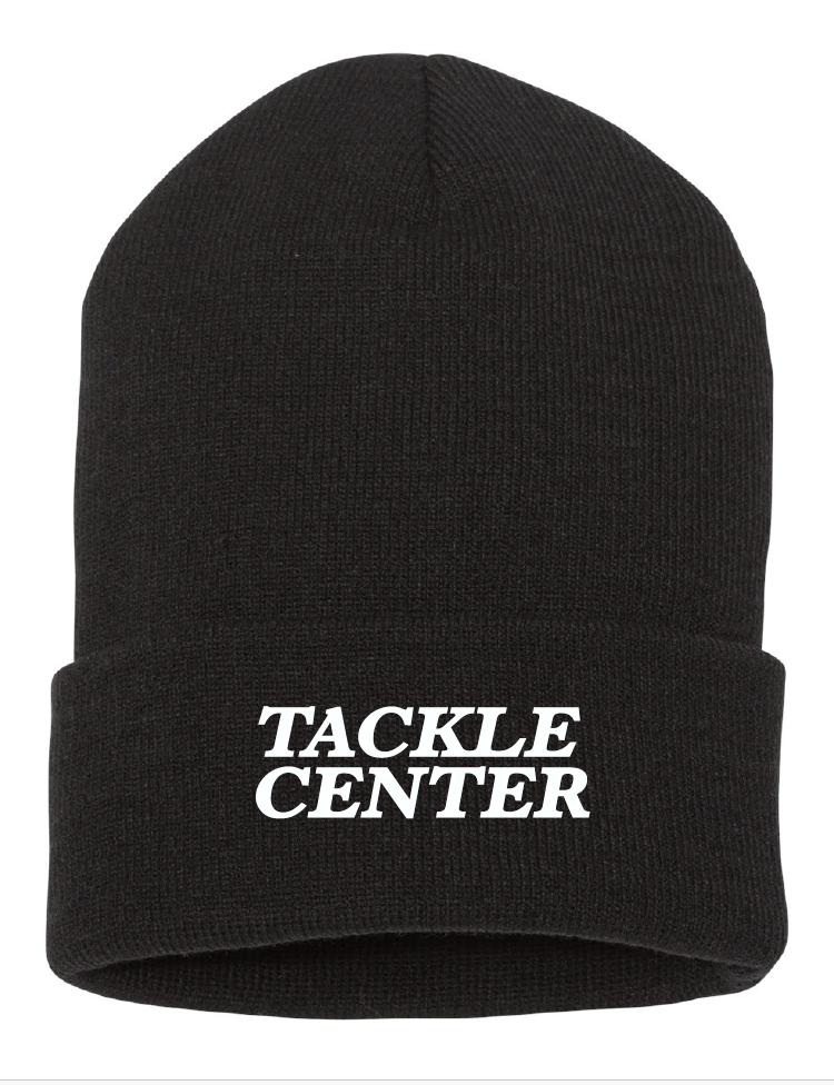 Tackle Center Black Beanie