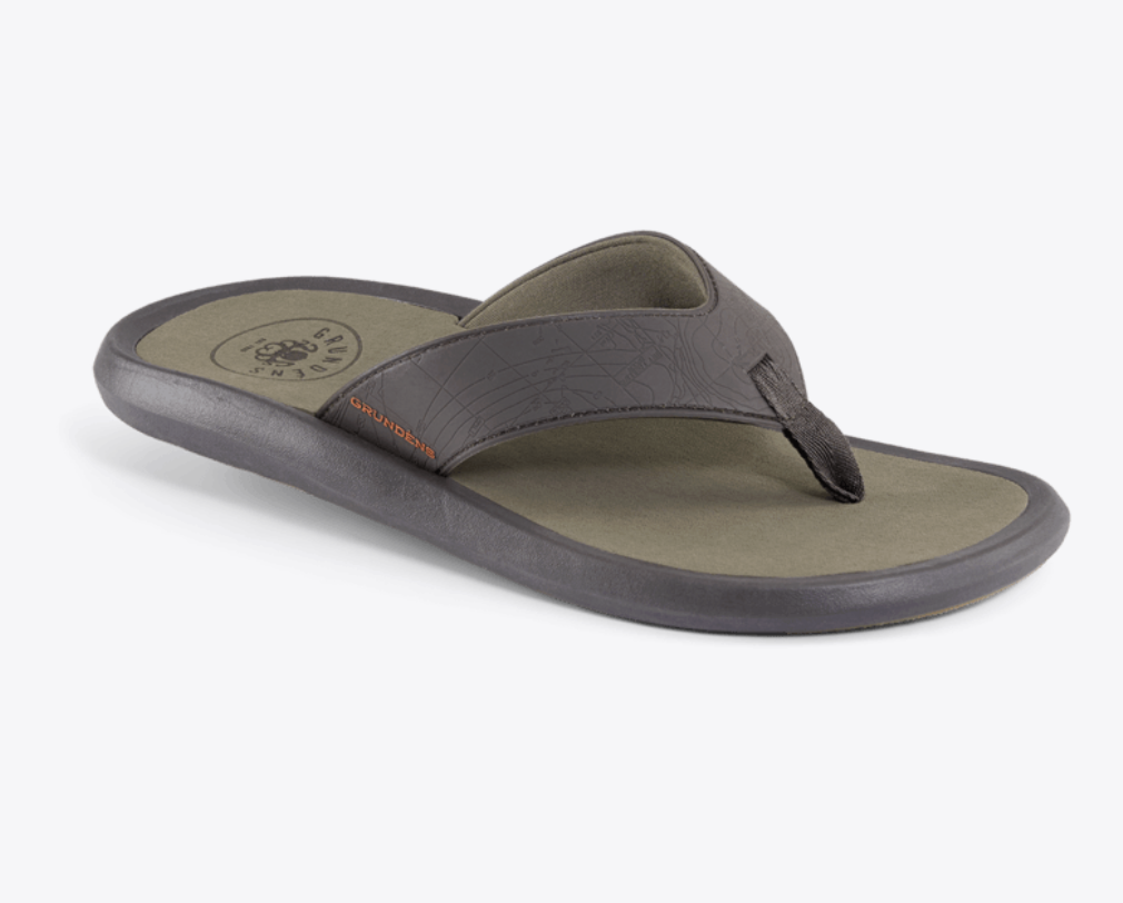 Grundens All-Waters Sandal Dark Brown