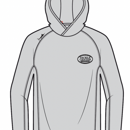 Billfish Gear Hooded LS Performance Shirt Gray