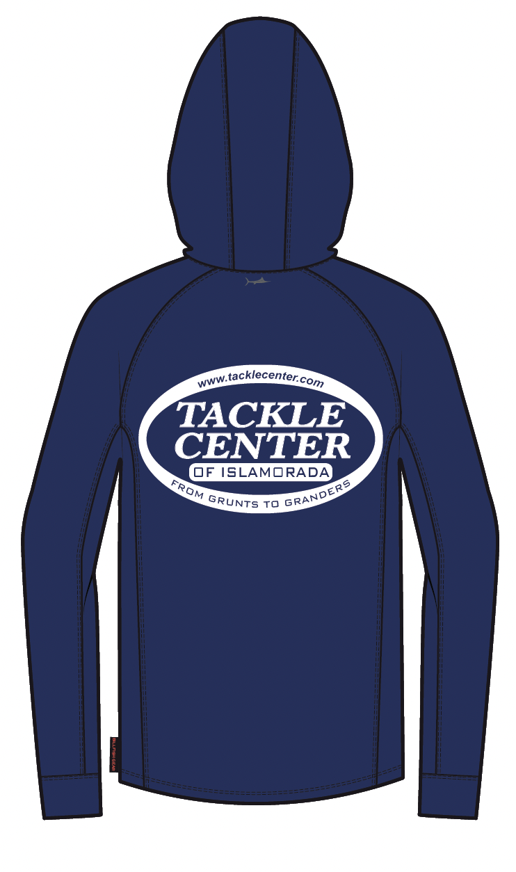 Billfish Gear Hooded LS Performance Shirt Navy