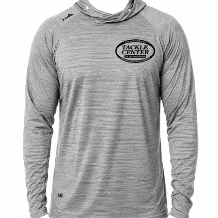 Billfish Gear Hooded LS Performance Shirt Gray