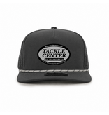 Tackle Center Dry-Fit 5-Panel Performance Rope Hat - Dark Gray