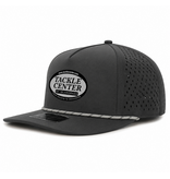 Tackle Center Dry-Fit 5-Panel Performance Rope Hat - Dark Gray