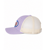 Tackle Center Lilac/Birch Women's Trucker Hat