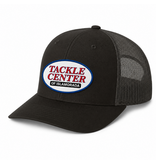Tackle Center Black/Black Mesh Trucker Hat