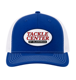 Tackle Center Royal Blue & White Mesh Trucker Hat