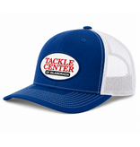 Tackle Center Royal Blue & White Mesh Trucker Hat