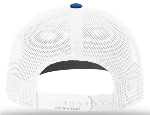 Tackle Center Royal Blue & White Mesh Trucker Hat