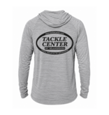 Billfish Gear Long Sleeve Hooded Performance Shirt - Gray