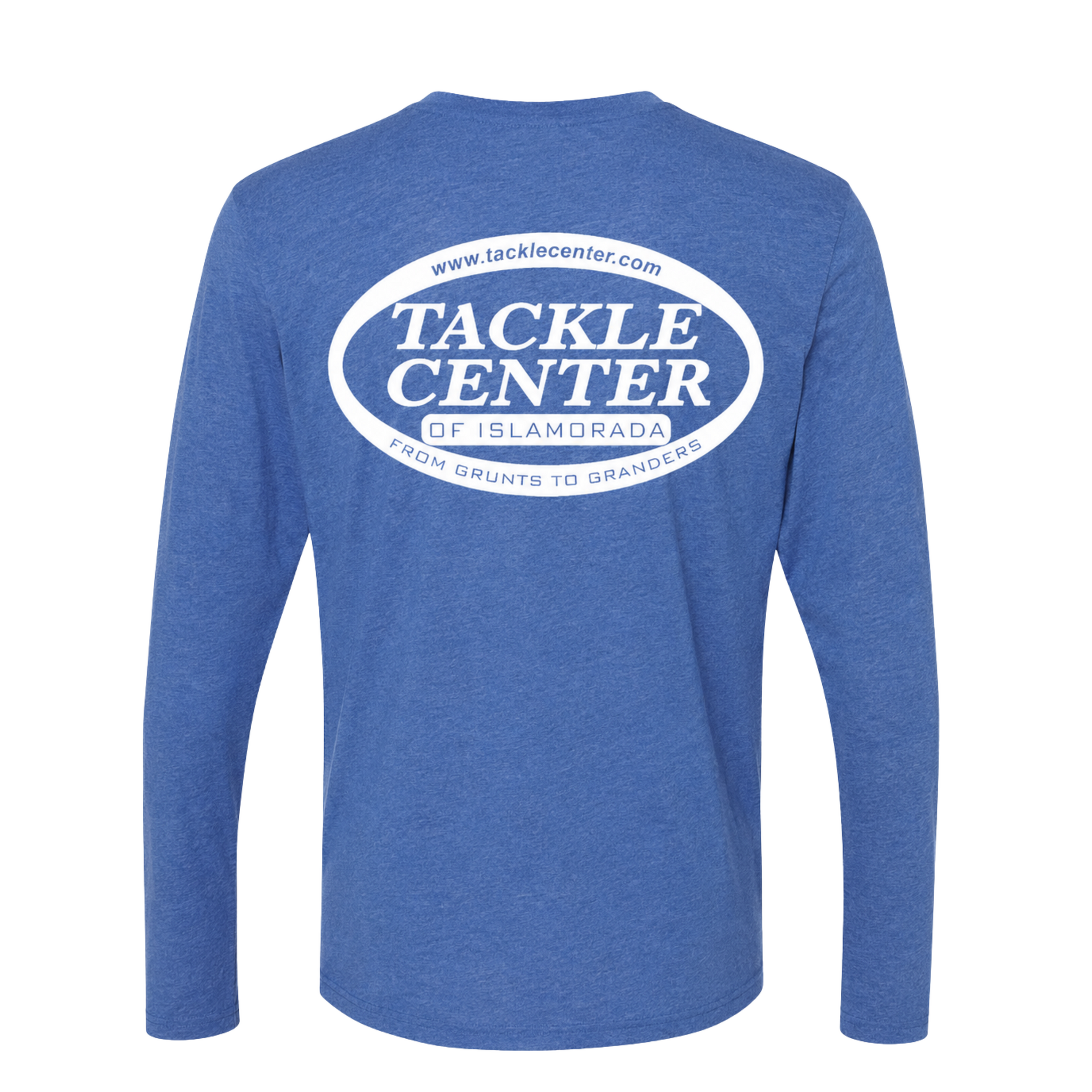 Tackle Center Blue Comfort Fit Long Sleeve T-Shirt