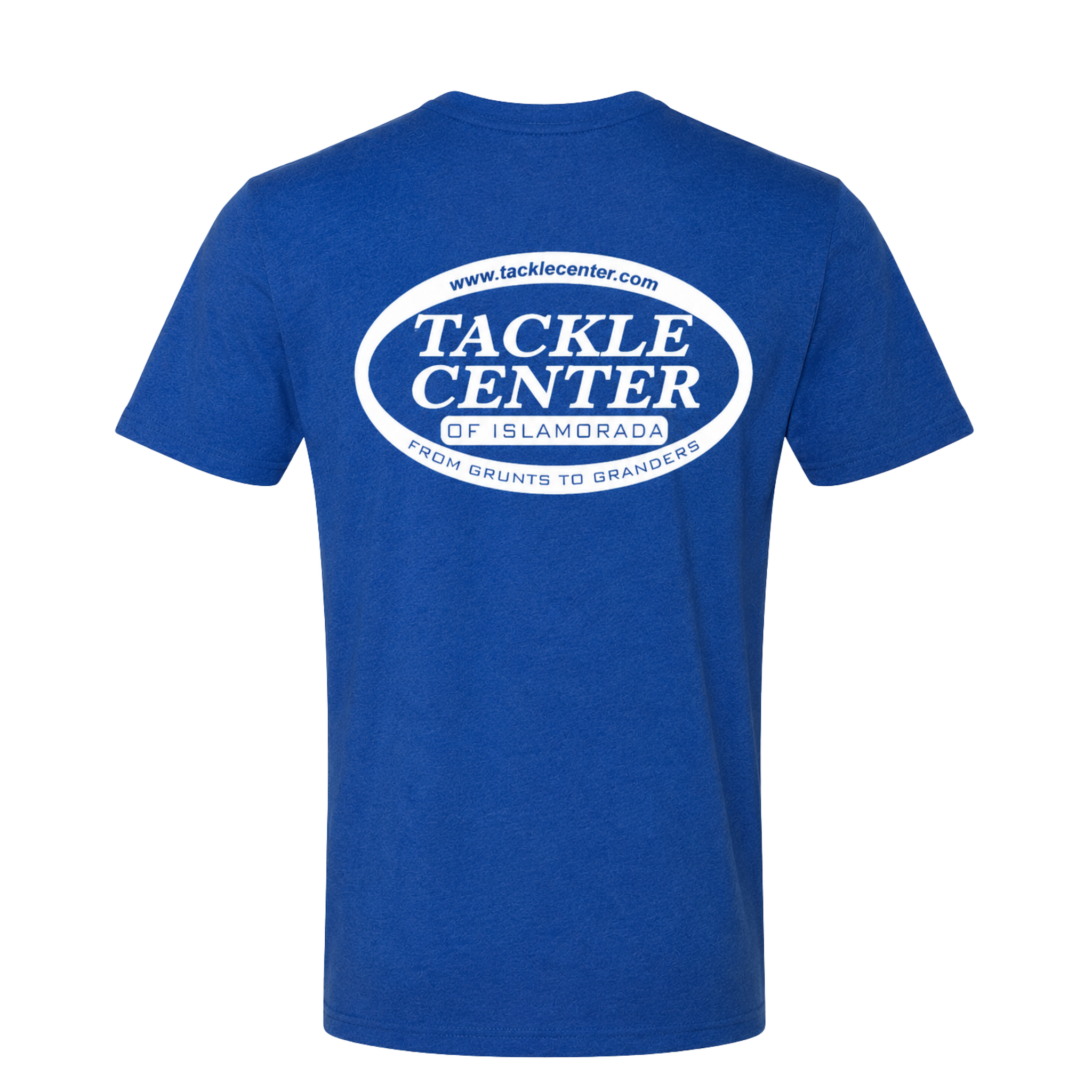 Tackle Center Royal Blue Comfort Fit Short Sleeve T-Shirt
