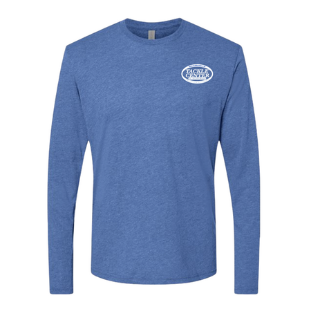 Tackle Center Long Sleeve T-Shirt - Blue
