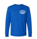 Tackle Center Long Sleeve T-Shirt - Royal Blue