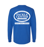 Tackle Center Long Sleeve T-Shirt - Royal Blue