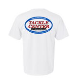 Tackle Center Short Sleeve T-Shirt - White