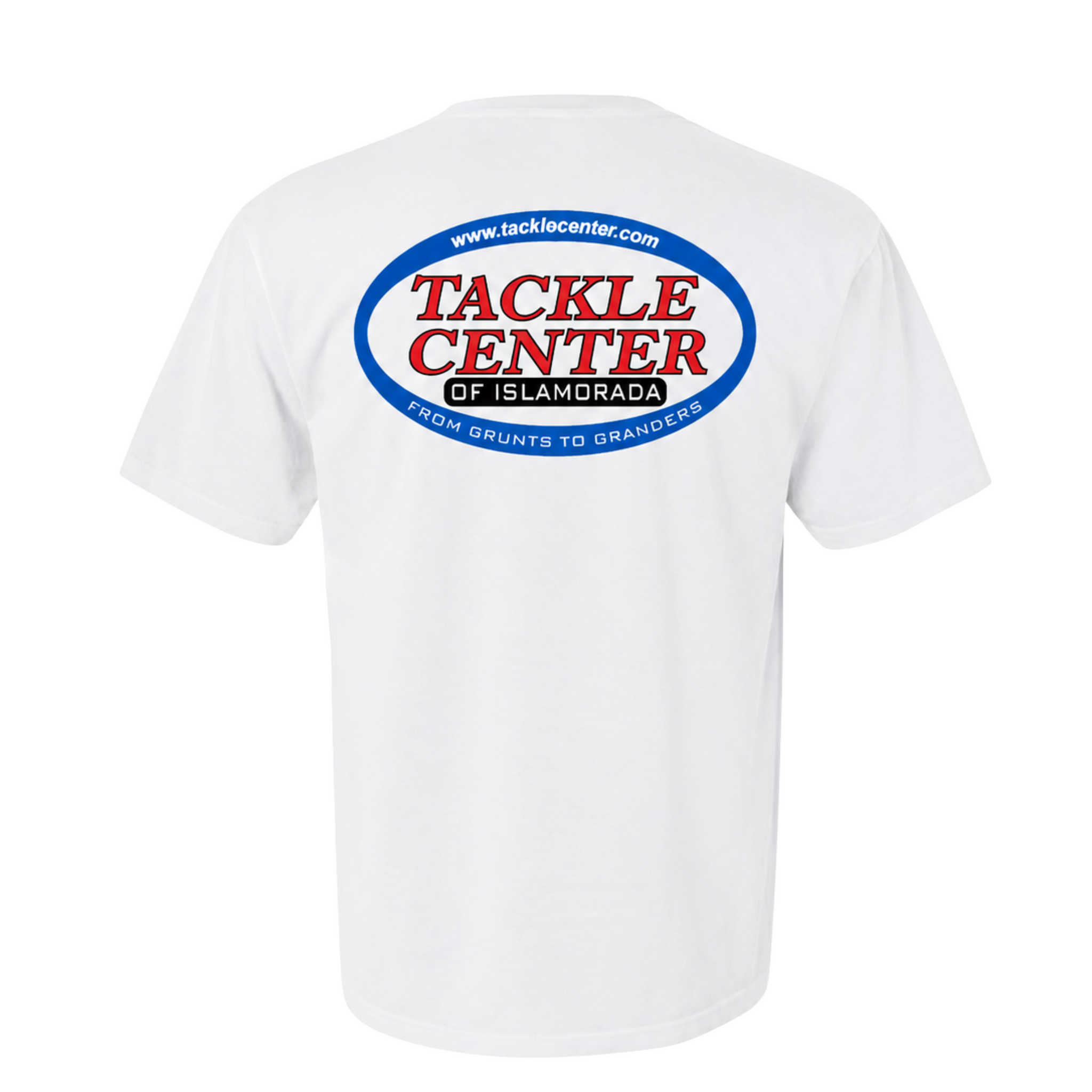 Tackle Center Short Sleeve T-Shirt - White