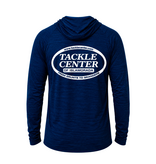 Billfish Gear Long Sleeve Hooded Performance Shirt Navy