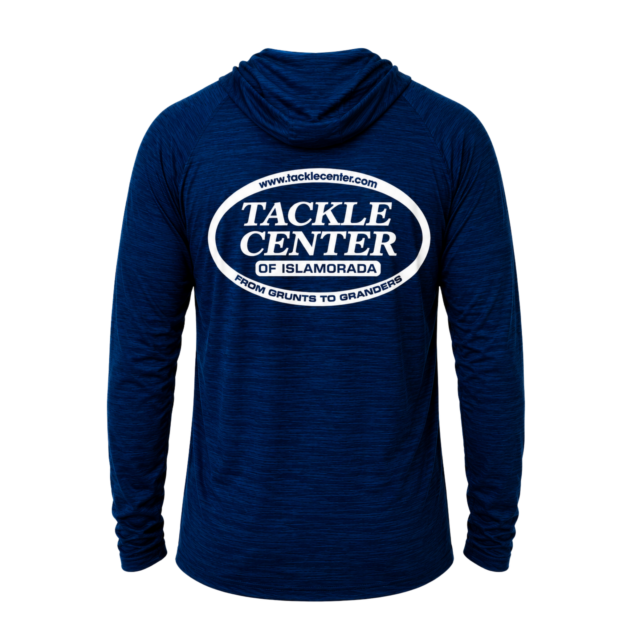 Billfish Gear Long Sleeve Hooded Performance Shirt Navy